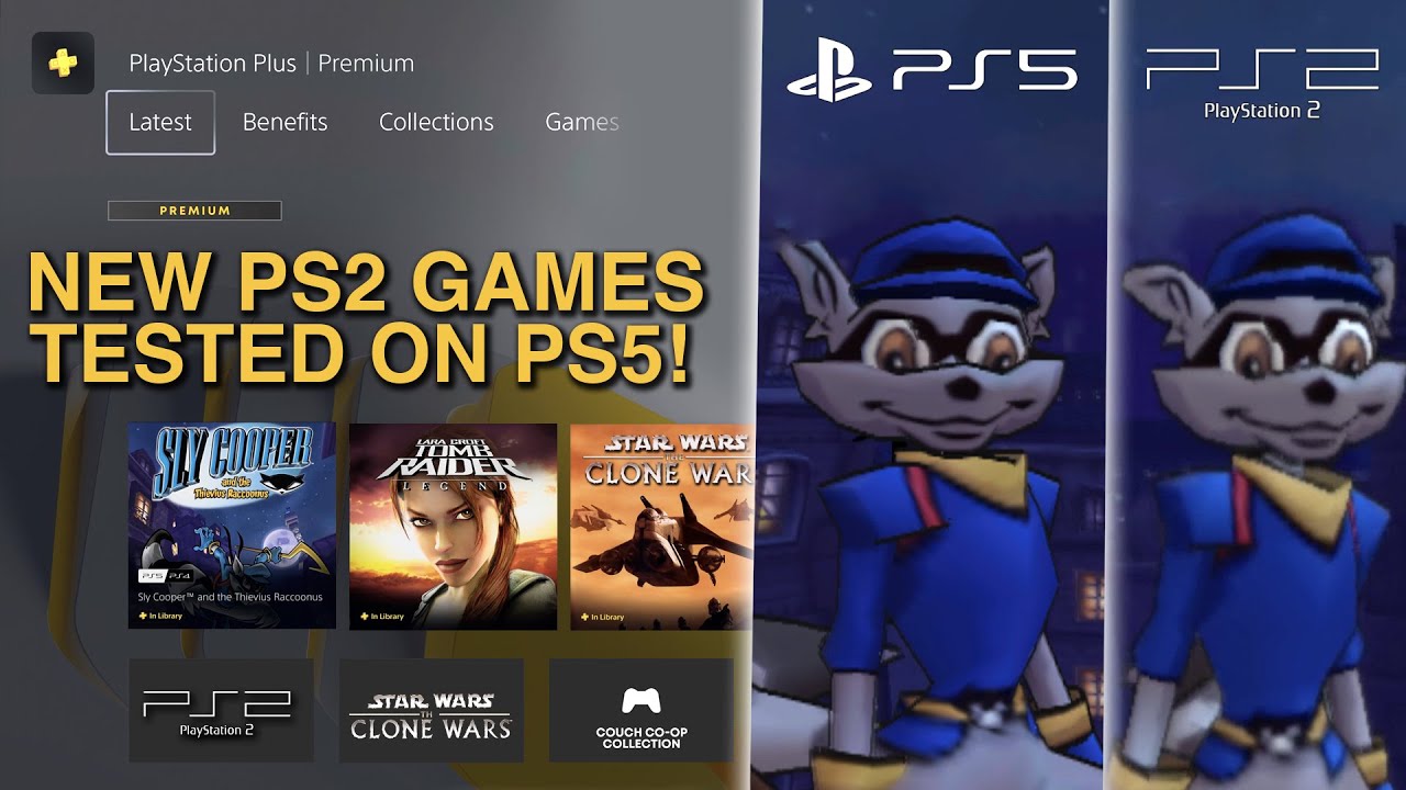 PS2 Games on PS5